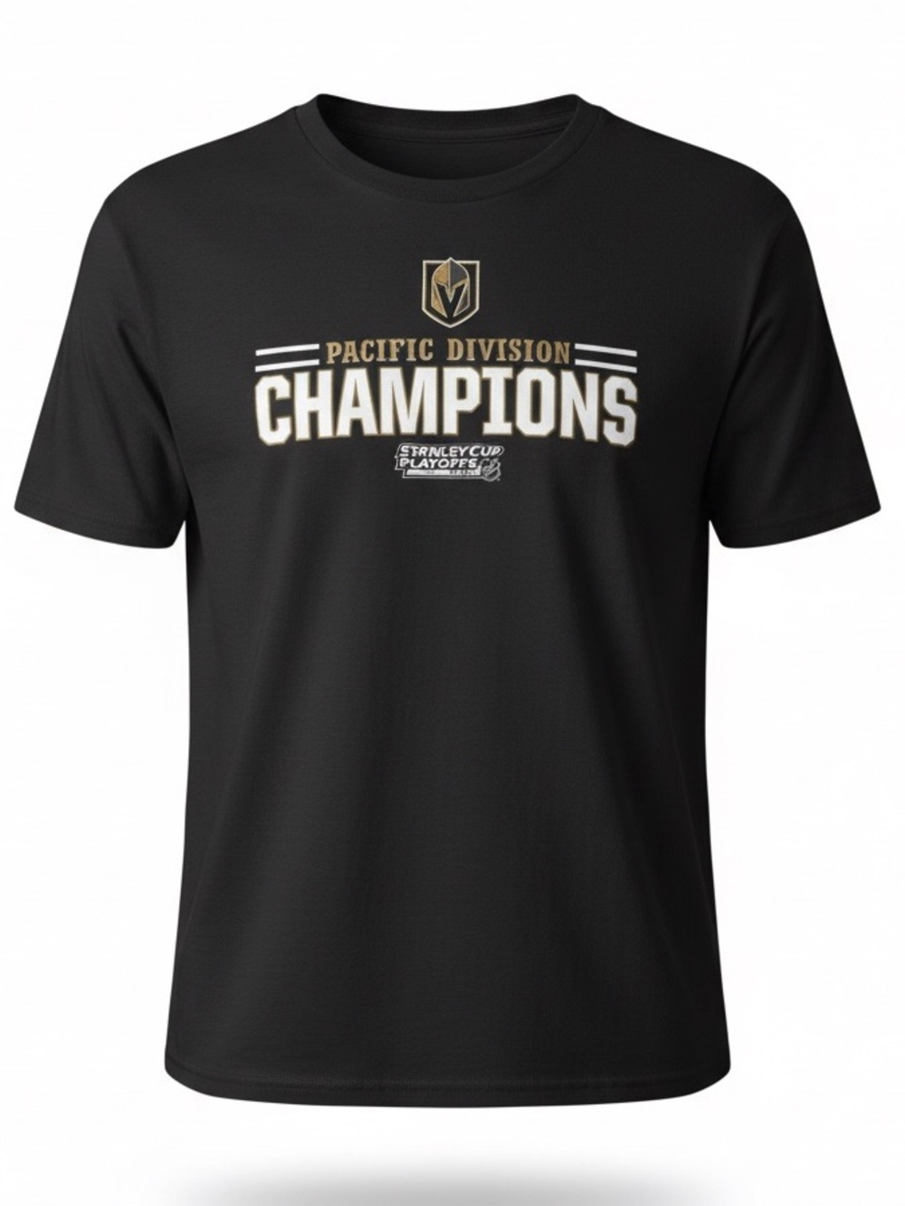 Vegas Golden Knights 2018 Pacific Division Champions T-Shirt Mens 2XL NHL